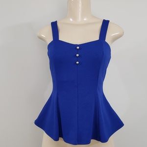 PAPAYA |Royal blue top size small